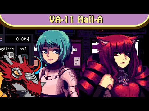 VA-11 Hall-A: Cyberpunk Bartending Action (5 Minute Review)