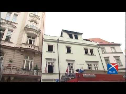 Hasiči zasahovali při požáru restaurace v Dlouhé ulici