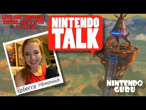 Nintendo Talk LIVE with Rebecca from Nintendo Shack | Nintendo Podcast