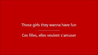 Glee - Girls just wanna have fun / Paroles &amp; Traduction