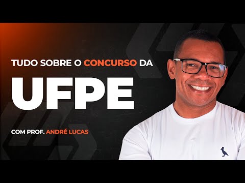 TUDO SOBRE O CONCURSO UFPE* + PLANEJAMENTO DE ESTUDOS