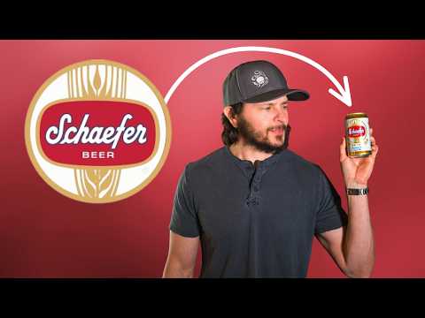 I Tried America's Oldest Lager Beer - Schaefer!