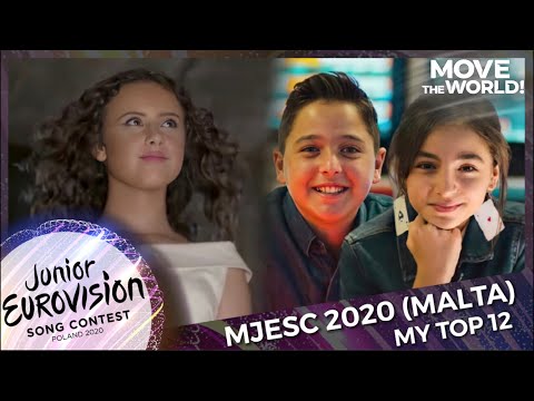 MJESC 2020🇲🇹 | My TOP 12 (Malta JESC 2020)