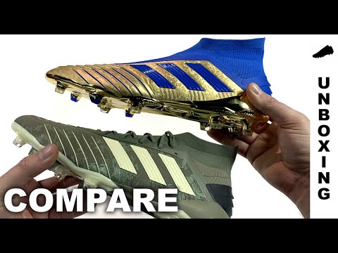 COMPARE : adidas Predator 19.1 FG/AG vs adidas Predator 19+ FG/AG
