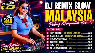 Download lagu DJ Remix Slow Malaysia Terbaik 🎧 Resipi Berkasih, Memori Berkasih & Lagu Spin Paling Menyentuh mp3