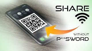 How to Share Wifi Network by Sharing QR CODE - iPhone