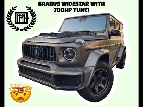 ONE OF A KIND BRABUS WIDESTAR 2020 MERCEDES BENZ G63 AMG G WAGON