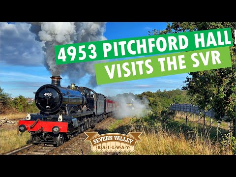 4953 Pitchford Hall visits the Severn Valley Railway for the Autumn Steam Gala 2021
