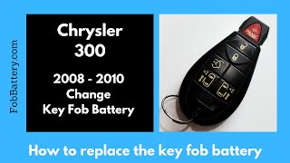 Chrysler 300 Key Fob Battery Replacement (2008 - 2010)