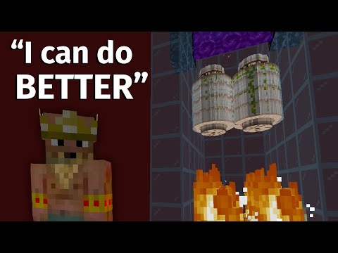 A Viewer Called Out my Iron Farm Efficiency Video ... and was right...