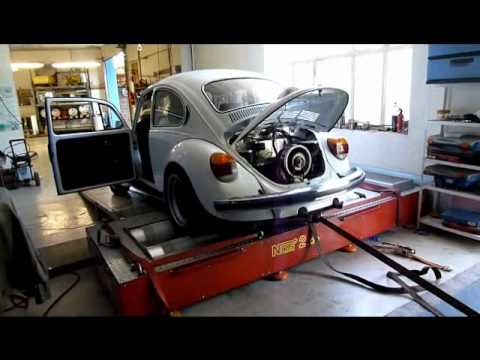 Käfer 1303 mit 2,5l Typ4 Prüfstand