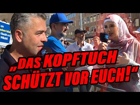 The headscarf protects me from you MEN!