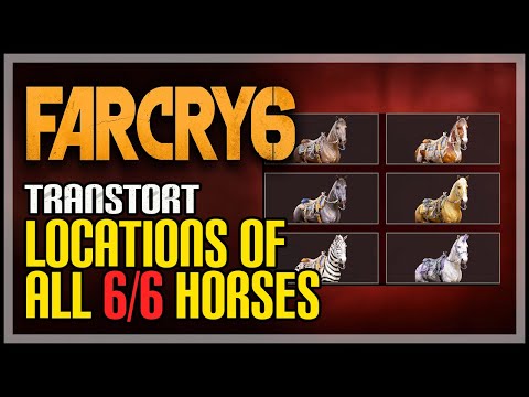 Far Cry 6 All Horse Locations