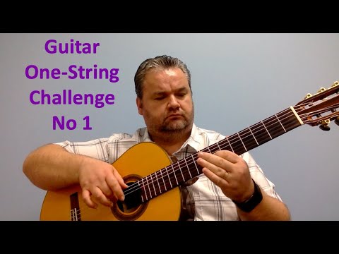 Guitar One String Challenge No 1