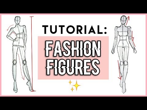 How to draw : Fashion Figures  For beginners! ✧。°₊·ˈ∗♡∗