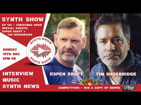 GEOSynths Synth Show - Ep124 - Christmas Show Special - With Espen Kraft & Tim Shoebridge