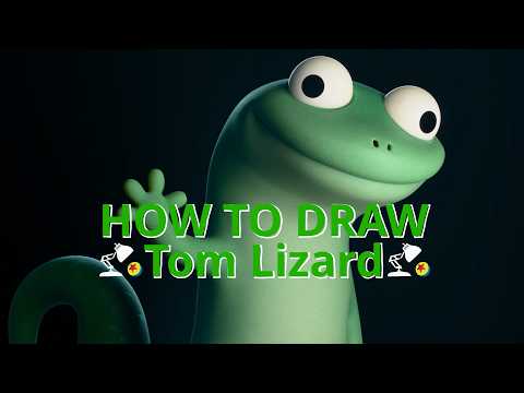 How to Draw Tom Lizard