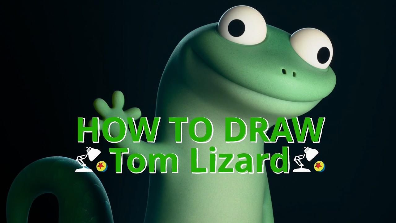 Hoppers — How to Draw Tom Lizard