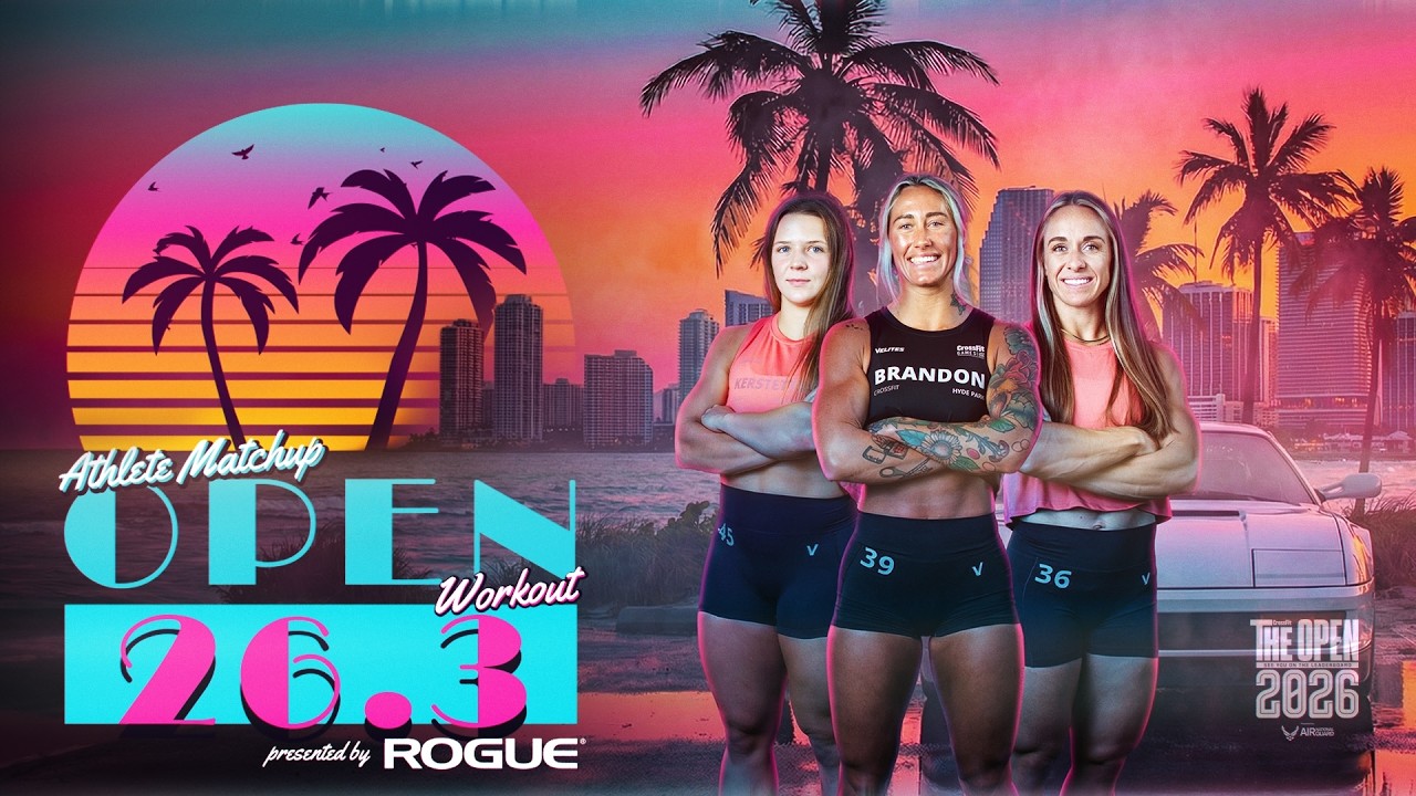2026 CrossFit Open Live Announcement - 26.3 Athletes Revealed