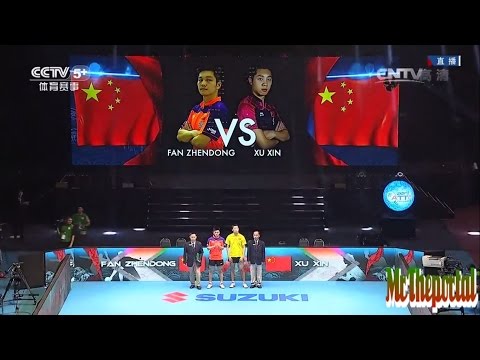 Table Tennis Asian Championships 2015 - Xu Xin Vs Fan Zhendong - (FINAL)