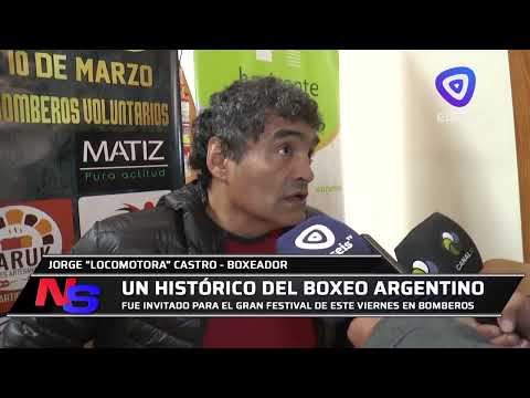 Un histórico del boxeo argentino participará del festival en el gimnasio "Pedro Estremador"