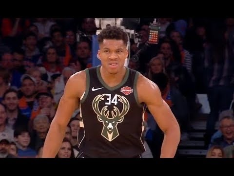 Giannis Antetokounmpo Highlights vs Knicks RS19G22 - 33 Pts, 19 Rebs, 7 Asts (01.12.18)