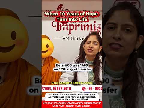From 10 Years of Waiting to a Heartbeat of Hope at Imprimis IVF