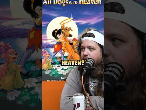 Dark secret of All Dogs Go To Heaven. #ninjasarebutterflies #podcast