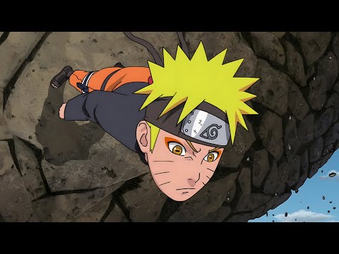 Naruto chega ao campo de batalha após ataque do Pain - Naruto usa o Modo Sábio - Naruto vs Pain