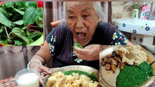 Organic Sisno (Nettle Soup) with Makkai ko Bhaat Recipes | Authentic N