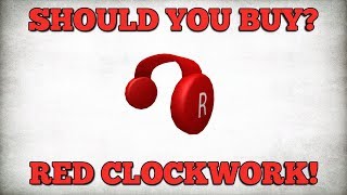 Red Clockwork Headphones Roblox मफत ऑनलइन - 