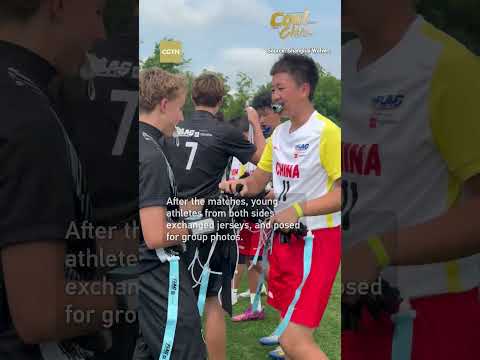 Chinese, US teens bond through football at NFL FLAG Championships