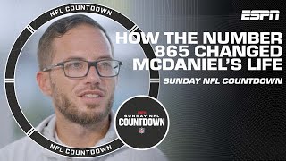 How the number 865 changed Mike McDaniel's life | NFL Countdown