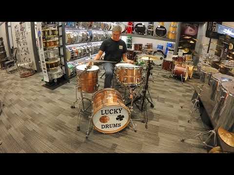 Lucky Drum Copper 3-Piece Bop Kit 2024 - Copper image 9
