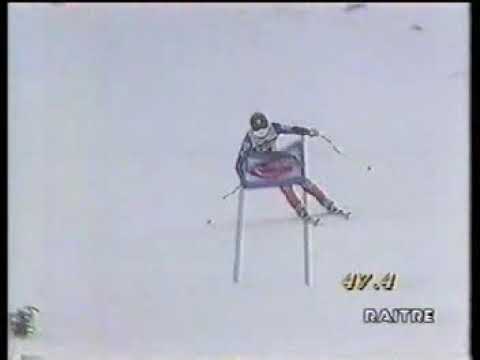 WC 1993 94 LECH AM ARLBERG SUPERG TRINKL SU PERATHONER