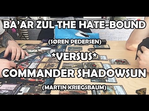 Ba'ar Zul the Hate-Bound versus Commander Shadowsun - Warhammer 40,000: Conquest