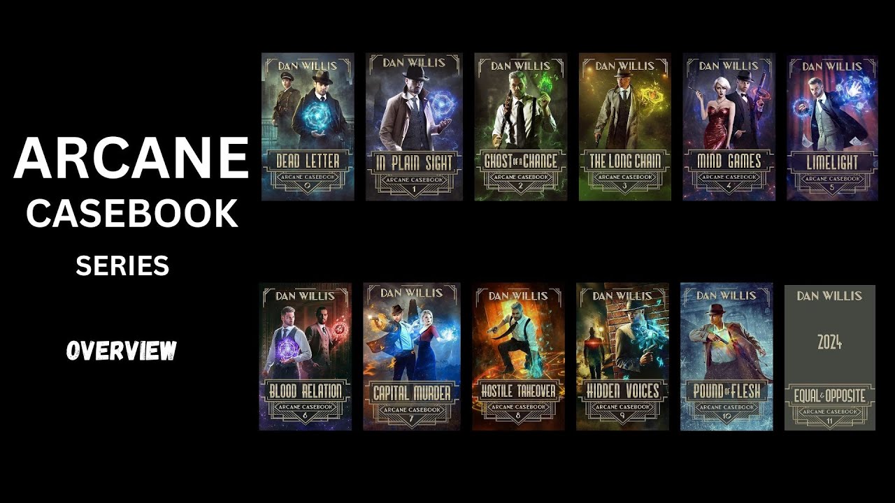 Arcane Casebook Series by Dan Willis Overview #fiction #fantasy #detective #books