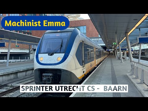 Cabinerit (4K) | SLT | Schattigste stukje spoor van Nederland | Utrecht - Baarn | Apr '25' |
