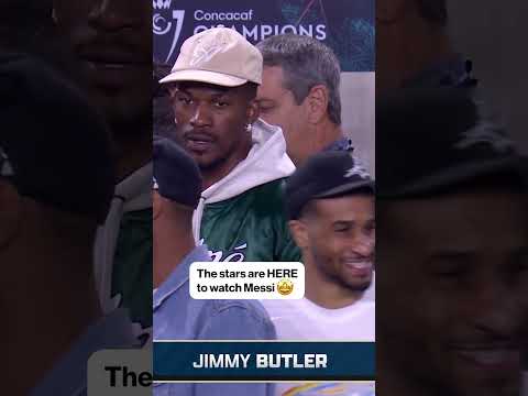 The stars are HERE to watch Lionel Messi 🤩🤩🤩 #lionelmessi #intermiami #mls #messi