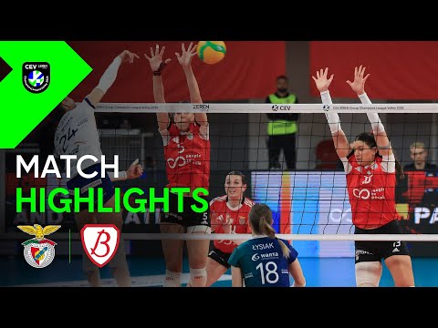 Highlights | Sport LISBOA e Benfica vs. PGE Budowlani ŁÓDŹ | CEV ZEREN Group CL Volley 2026