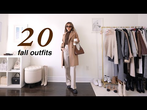 FALL LOOKBOOK | 20 casual + trendy outfits 2023 🍂