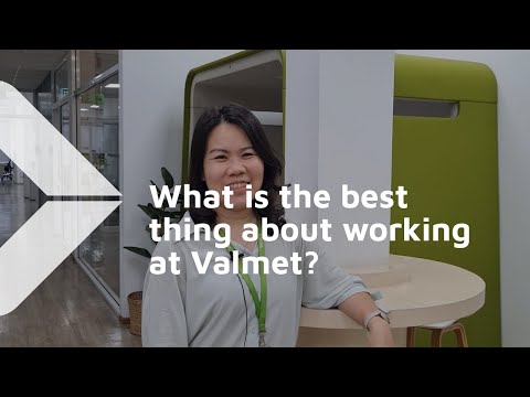 What is the best thing about working at Valmet?