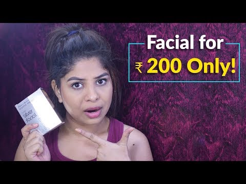 Facial at home/ aroma magic silver facial kit review