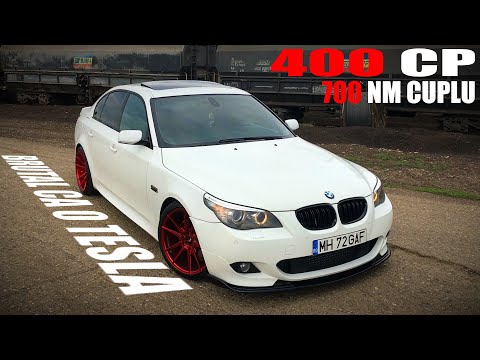 BMW E60 535 / 400CP-700NM / BRUTAL CA O TESLA.Car Vlog 242