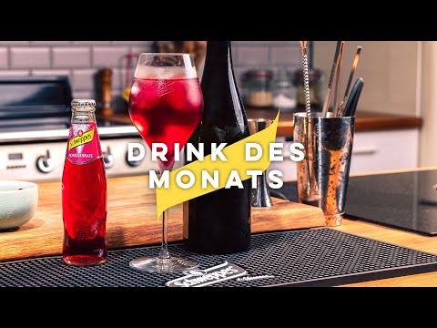 Schweppes Drink des Monats Dezember - Pomegranate Spritz