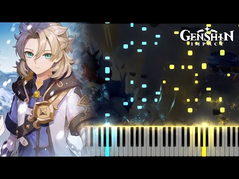 ｢Albedo: Contemplation in Snow｣ - Albedo Demo Genshin Impact OST Piano Cover [Sheet Music]