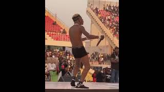 See how Shatta Wale at The Freedom Wave Concert yesterday. #Shorts