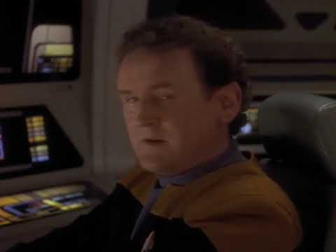 Chief O'Brien Witness the Destruction of the Station