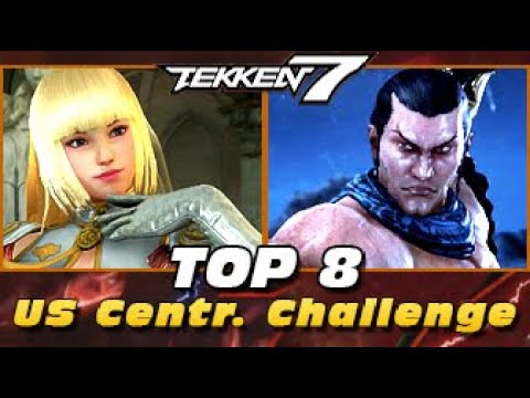 Tekken 7 - US Central Challenge - TOP 8 feat. Trojan, Shadow 20z, Mazen, DieLit Wave