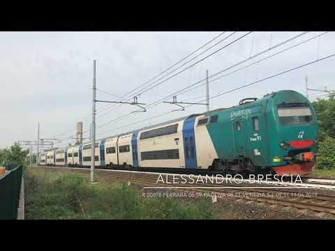 TRENITALIA R 20678 TAF (TRENO 91) FERRARA 06:59 - PADOVA 08:21 - VENEZIA S.L. 09:11 11:06.2019